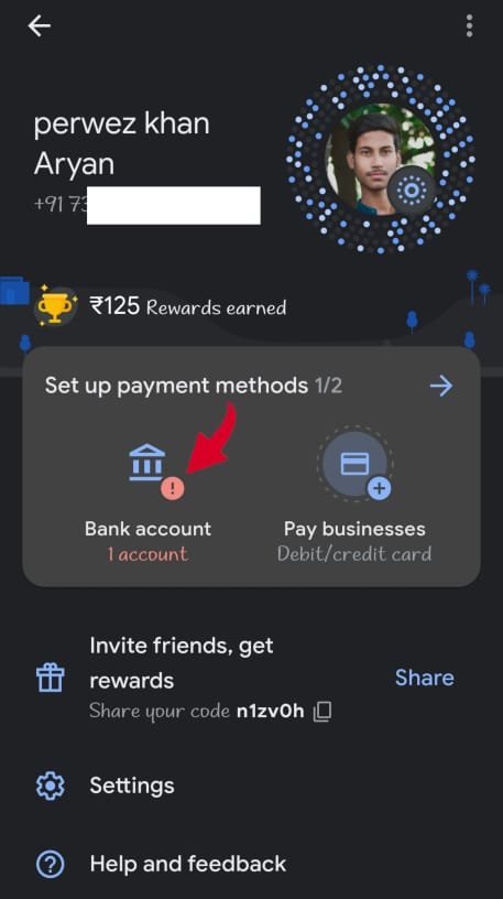 Google Pay Mei Bank Account Add Kaise Kare?
